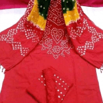 চুন্দ্রি বাটিক থ্রি পিস (সুতি)