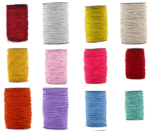 2mm 76 Yards Fabric Elastic Cord, Round Rubber Stretch String for Journals, Beading, Jewelry Making, Masks, DIY Crafting