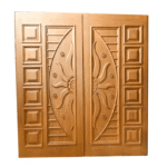 Mahogony Exclusive Double Door (DW-125) size -81″ x 82″