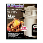 Miyako Rice Cooker - Double Pot ALP-18 YL-D 1.8 Liter