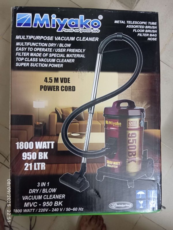 MVC-950BK Vacumn Cleaner