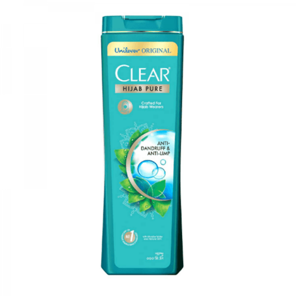 Clear hijab shampoo