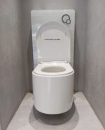 Binita Glass Cabinet Commode