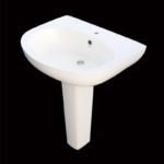 NEO 45cm Wash Basin with Pedestal (ROSA)