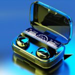 M10 TWS Wireless Bluetooth Earphone, LED Digital Display, ,Noise Reduction Technology With 2000mAh Mini Power Bank Charging Box - Image 2