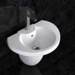 Half Pedestal Basin