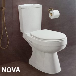 NOVA Commode with normal close seat cover