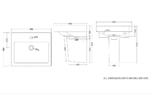 SAVINA Wall Hung Basin - Image 5
