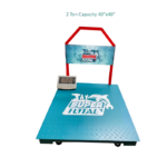2 Ton Digital Scale Total Brand 40" x 40"